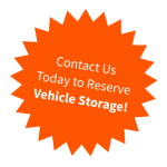 Contact us today for vehicle storage